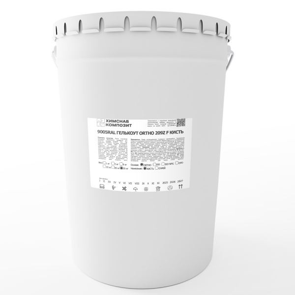 9005RAL Гелькоут ORTHO 209Z F кисть 25 кг
